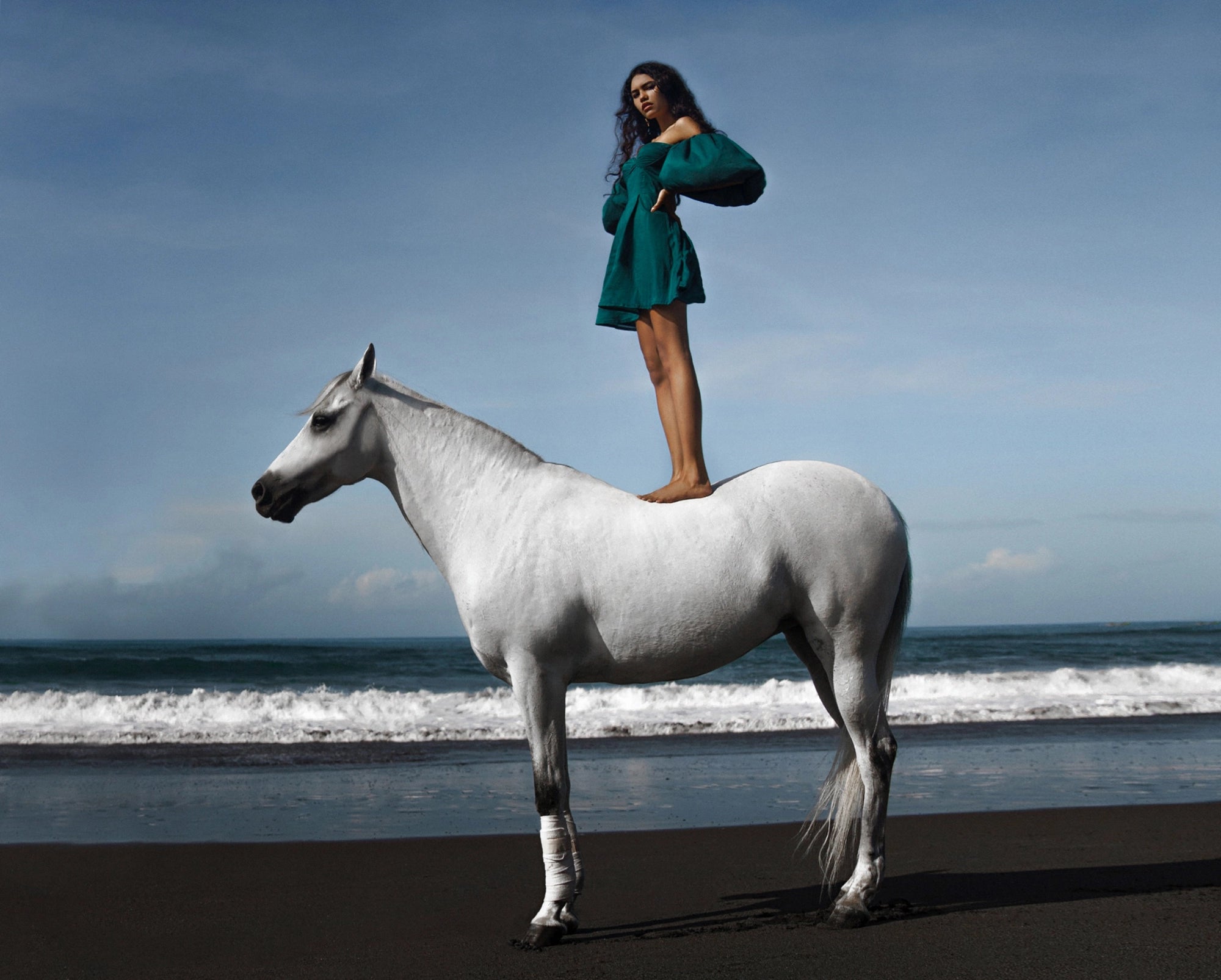 Standing tall Miss Milne capsule shoot