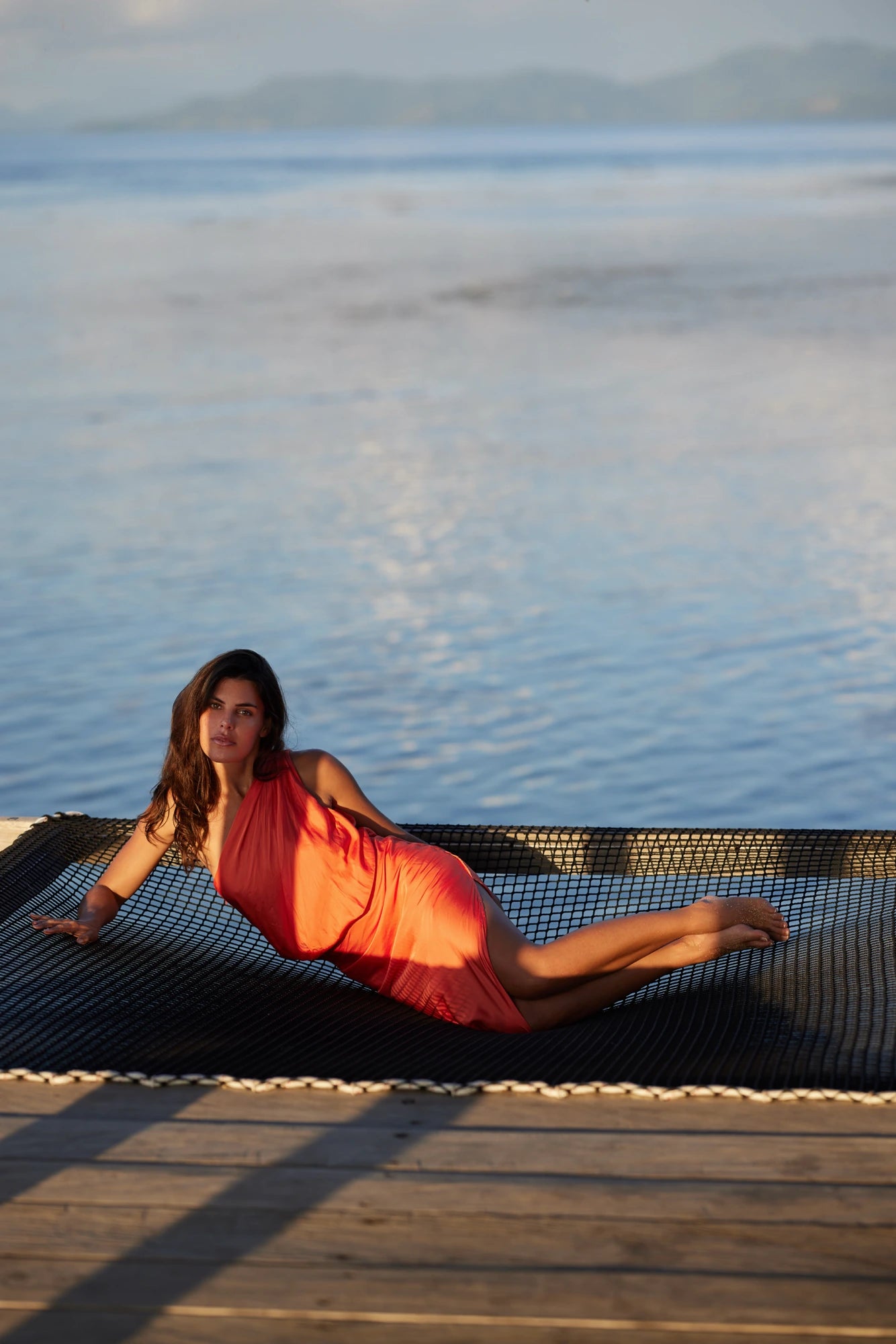 ELPIDA DRESS CORAL - Miss Milne