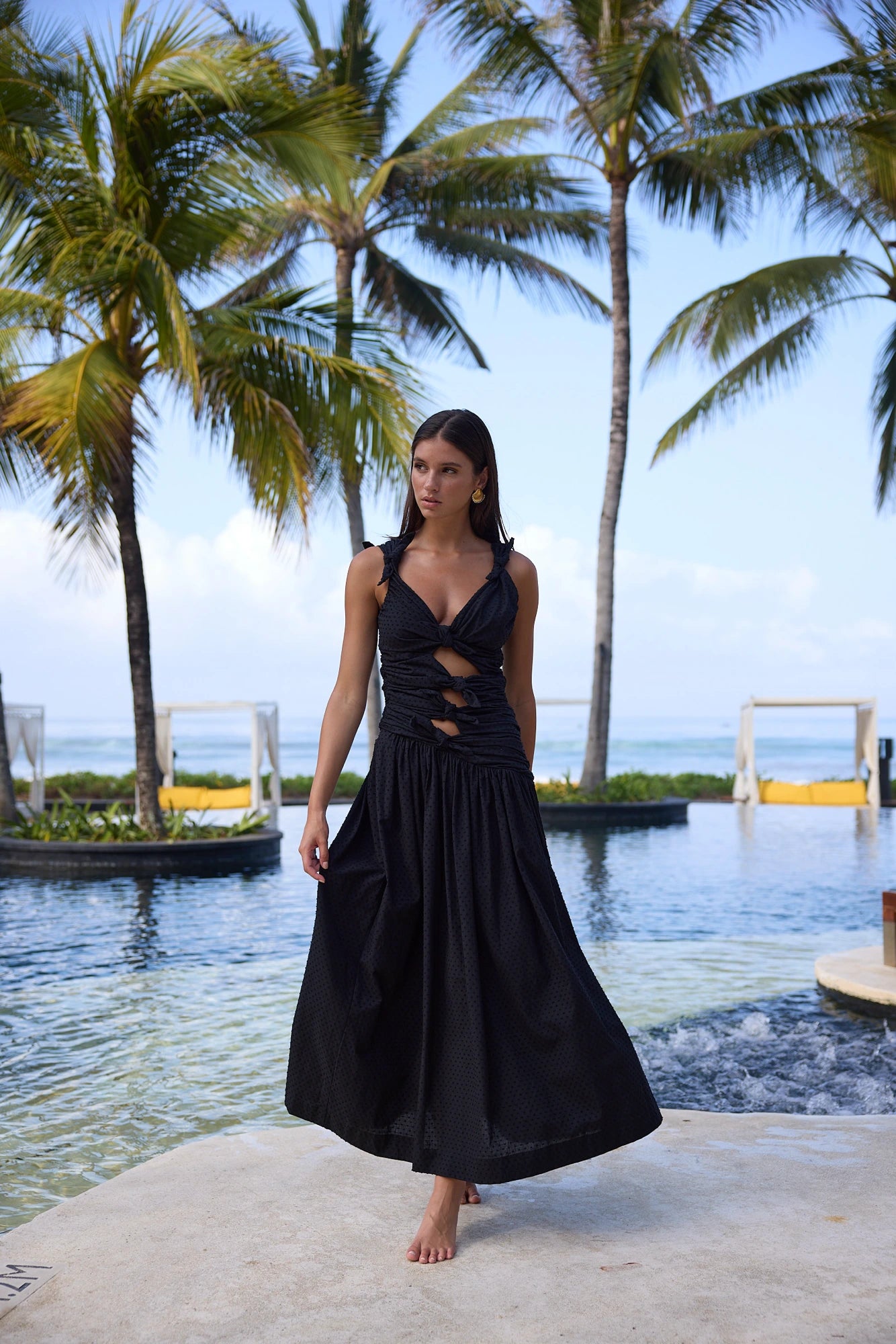 EROS TIE DRESS - Miss Milne