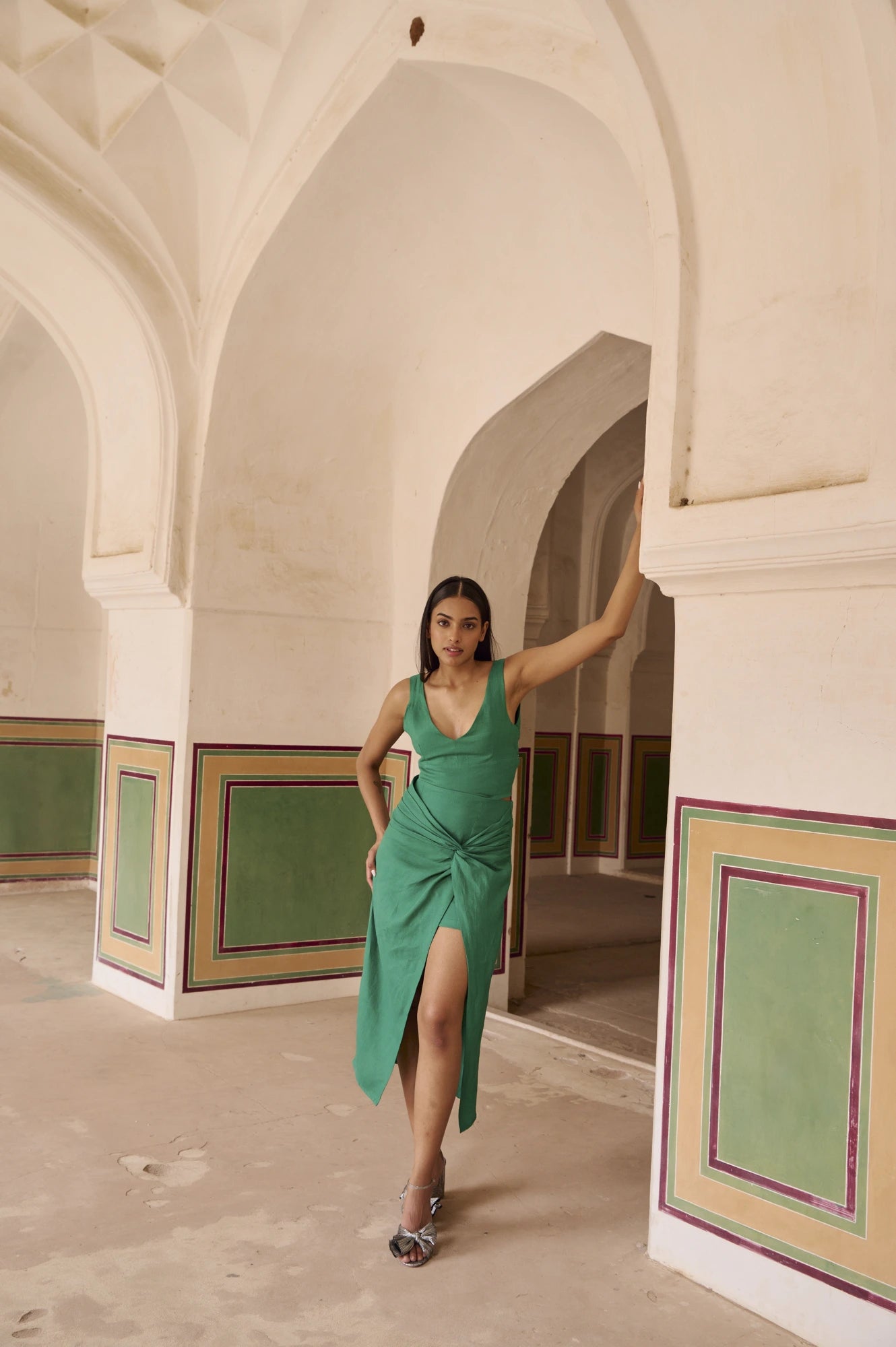 ARKOI BODICE APPLE GREEN - Miss Milne