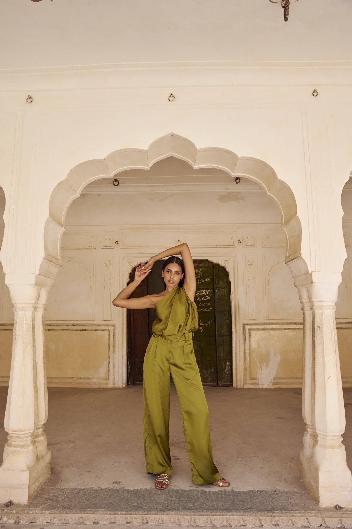 SKETO PANTS KHAKI - Miss Milne