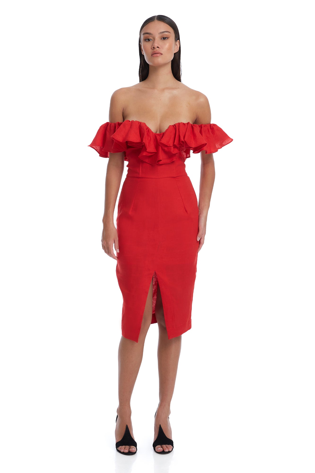 LOU LOU RUFFLE DRESS - Miss Milne