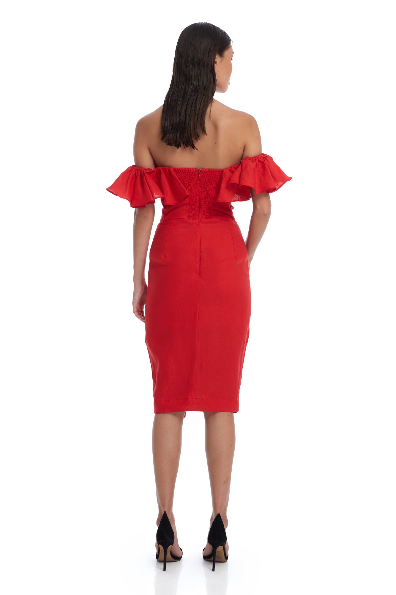 LOU LOU RUFFLE DRESS - Miss Milne