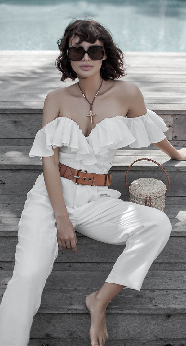 LOU LOU BLOUSE WHITE - Miss Milne