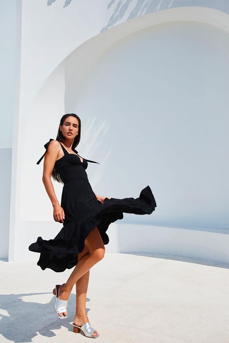 KISS THEM FOR ME DRESS BLACK - Miss Milne