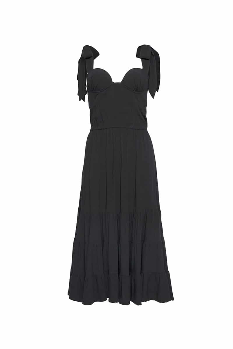 KISS THEM FOR ME DRESS BLACK - Miss Milne