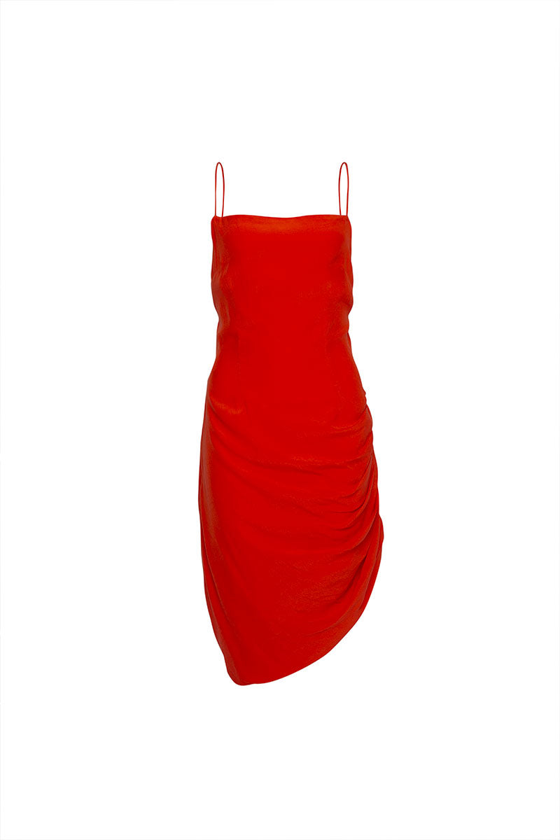 MANHATTAN DRESS CORAL - Miss Milne