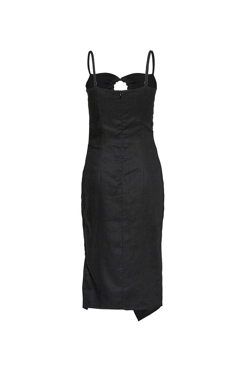 SIROCO DRESS BLACK - Miss Milne
