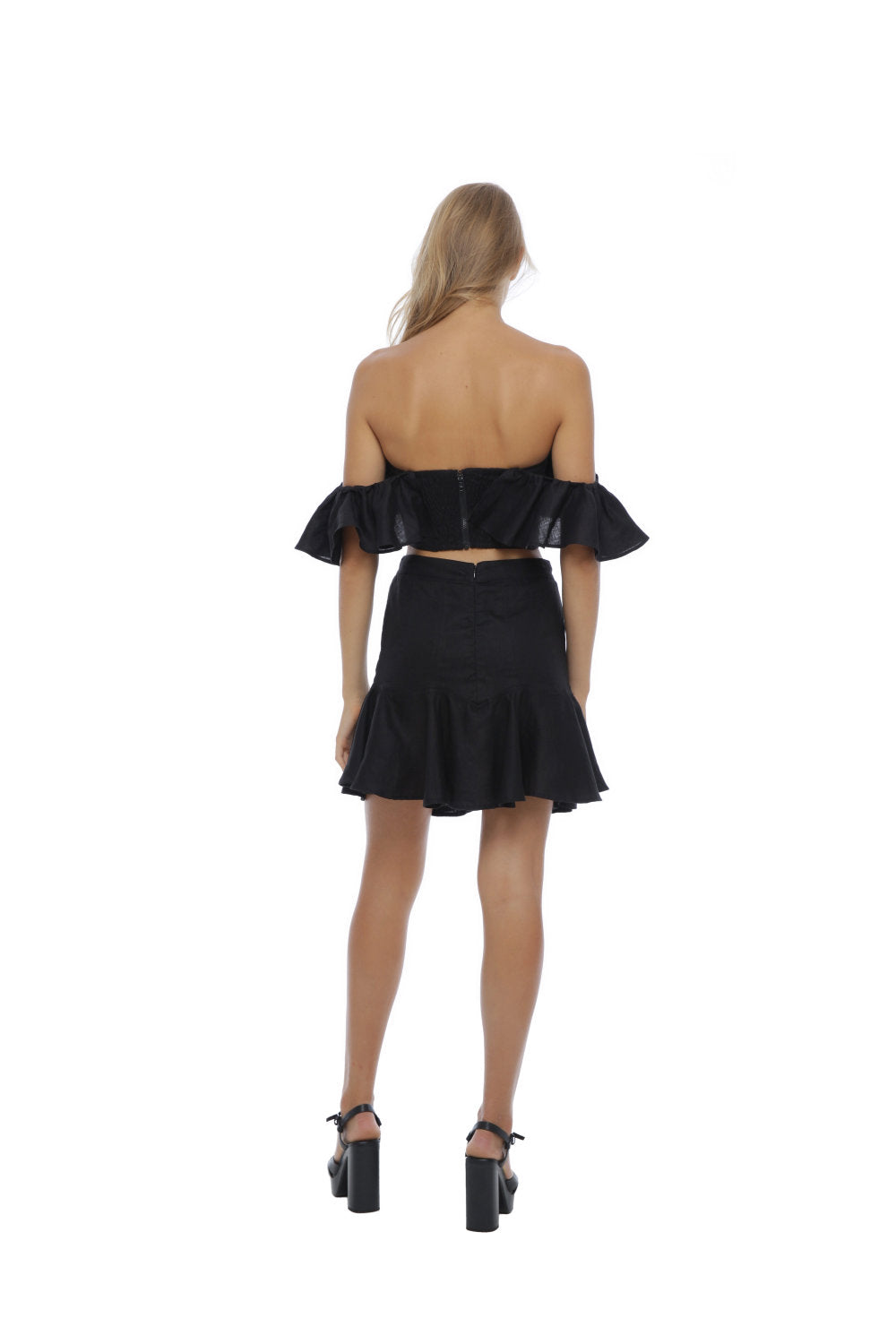 Lou Lou Skirt Black - Miss Milne