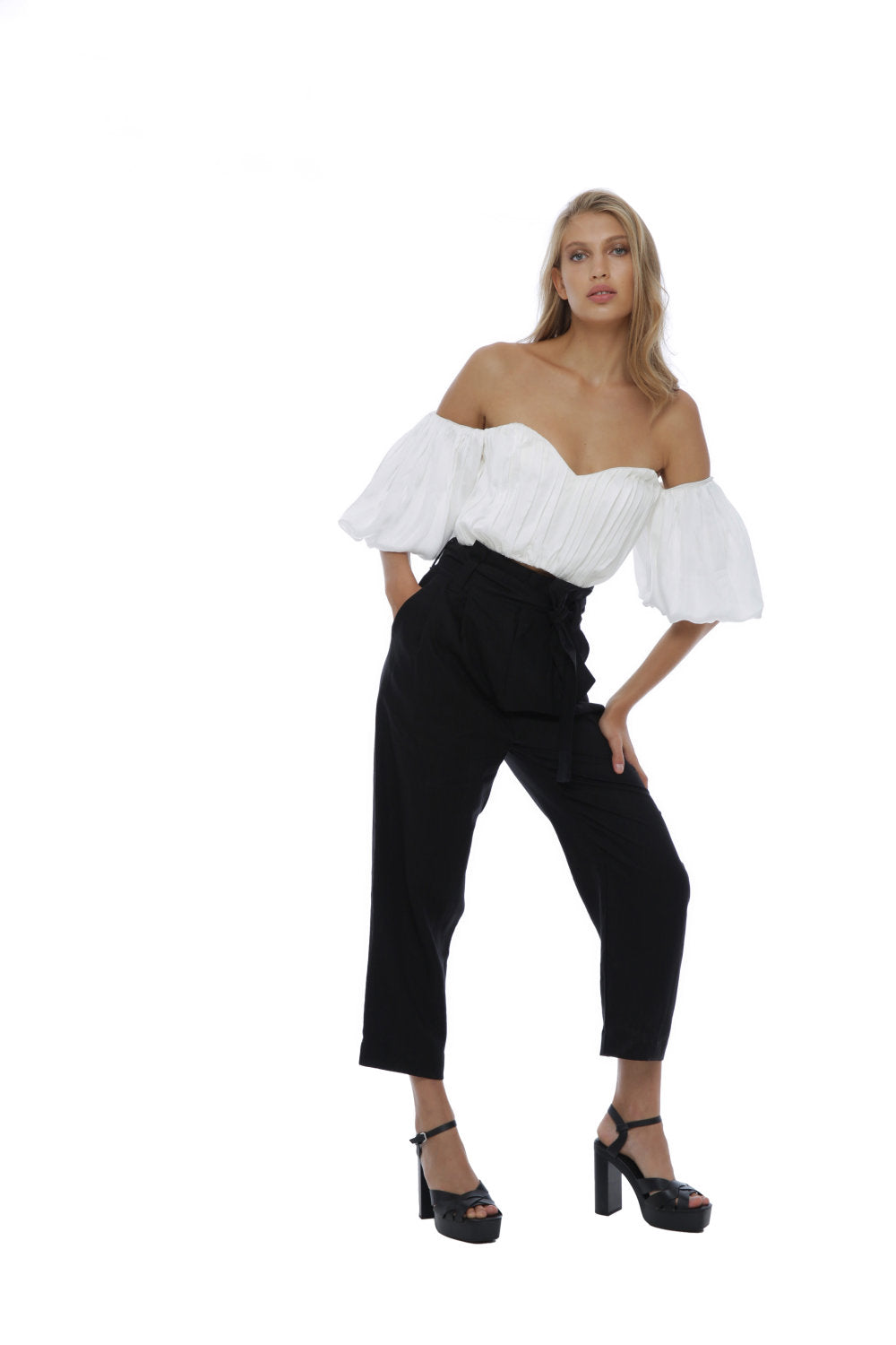 Au Du Jour Pants Black - Miss Milne