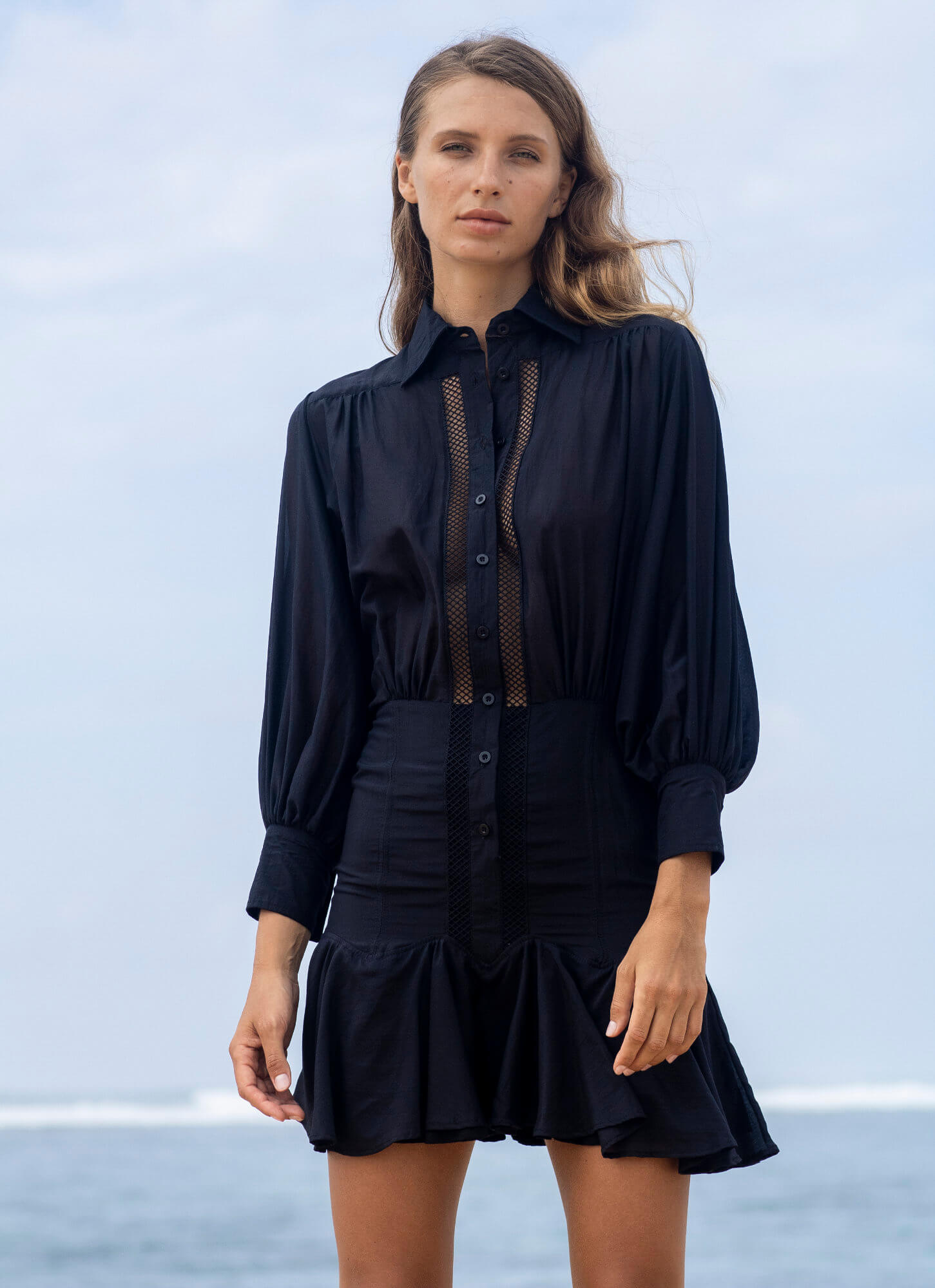 La Heights Dress Black - Miss Milne