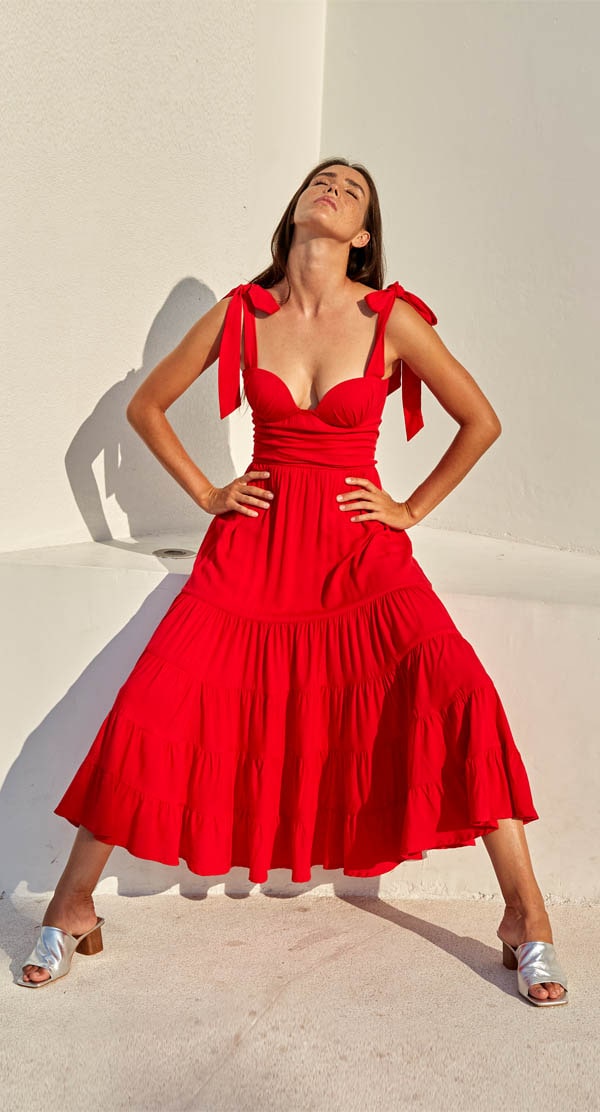 KISS THEM FOR ME DRESS SCARLETTE - Miss Milne