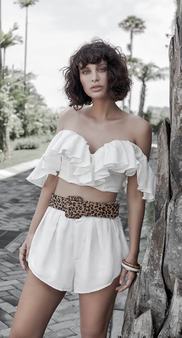 LOU LOU BLOUSE WHITE - Miss Milne